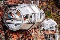 capsula de vidro em Cusco
